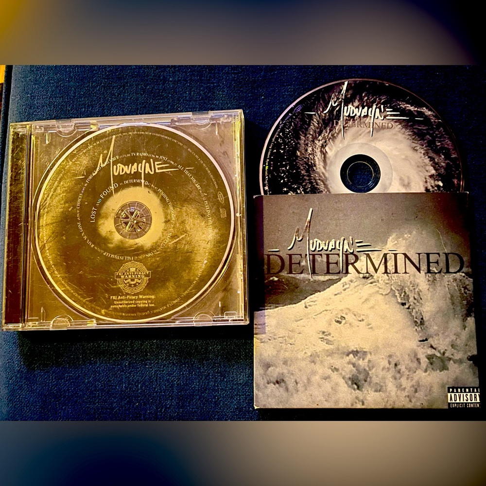 Mudvayne lot! 2 RARE PROMO CDs DETERMINED / LOST & FOUND 2004 2005 NuMetal Chad!
